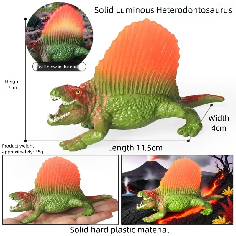 Oenux Simulierte Mythische Tiere Leuchtende Eidechse Elfe Fliegender Drache Monster-Modelle Actionfiguren Realistische Puppen Sammlerstücke Spielzeug – Detail 16