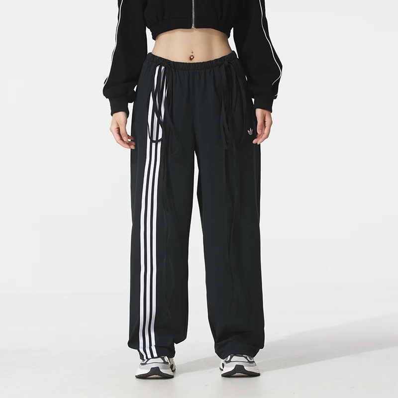 

Adidas Trefoil Pants Women's New Sports Pants Trendy Fashion Comfortable Fitness Training Casual Woven Long Pants Jv9727