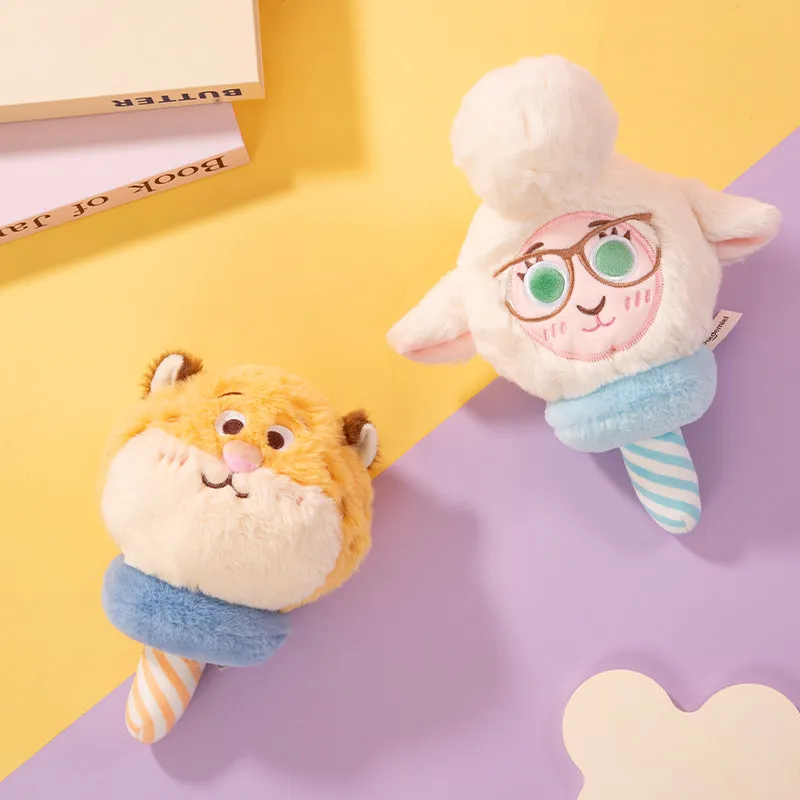 

Disney Zootopia Judy And Nick Plush Lollipop Stuffed Dolls 3D Cartoon Soft Fabric Toys Safe for Boys And Girls Birthday Gift