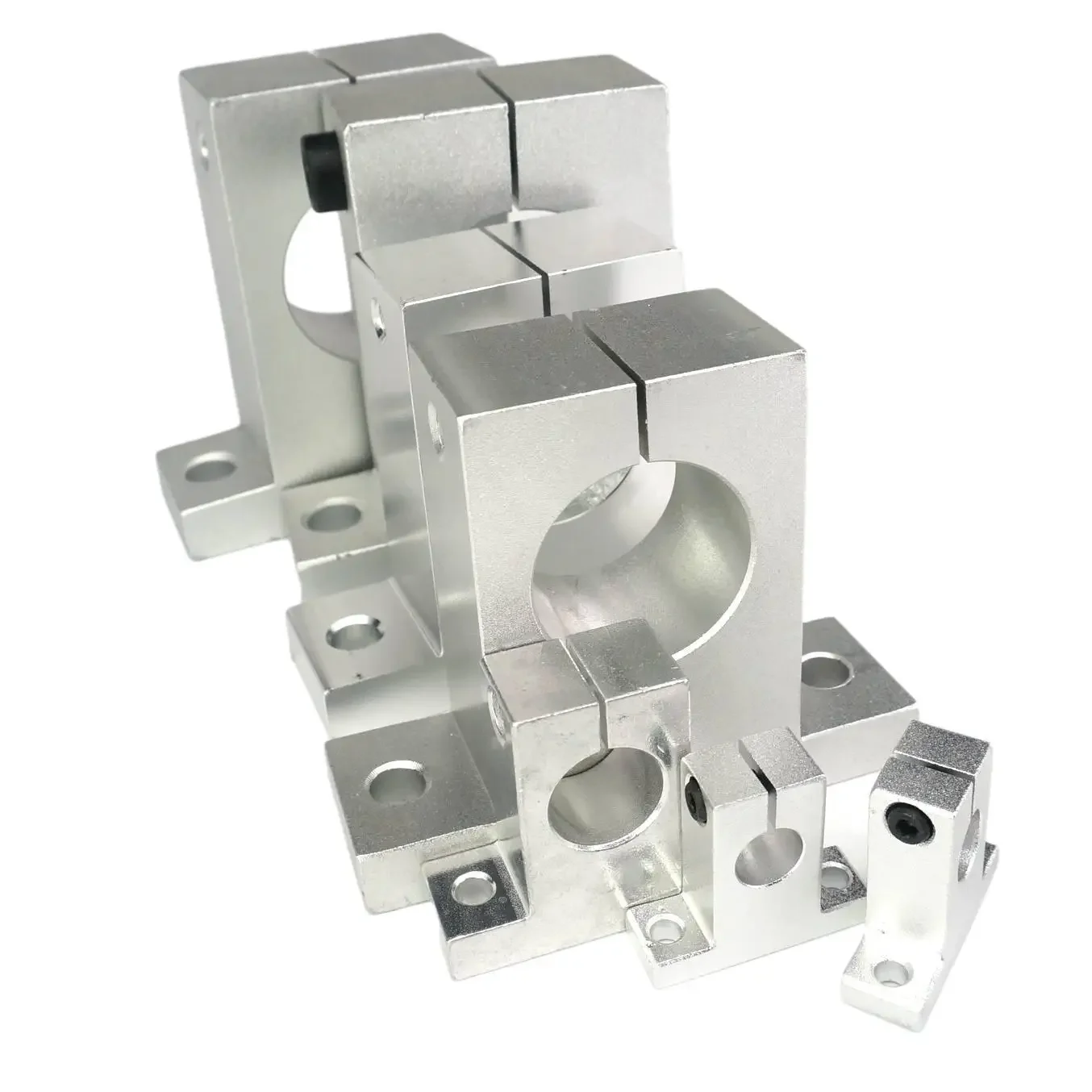 Hole Diameter 3/4/5/6/8/10/12/13/16/20/25/30/35/40/50/60mm Linear Slide Bearing Rail Support Shaft Motion Step CNC SK3-SK60