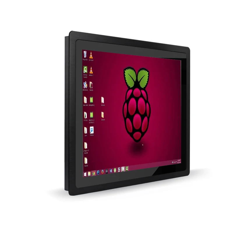 flat panel 15 inch raspberry pi touch monitor with capacitive touch screen