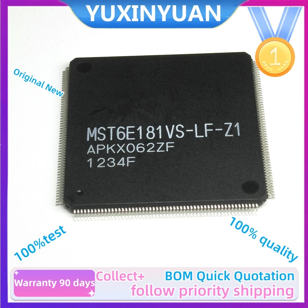 1 шт. MST6E181VS-LF-Z1 MST6E181VS LF Z1 MST6E181VSLFZ1 MST 6E181VS-LF-Z1 MST6E181 QFP216 в наличии