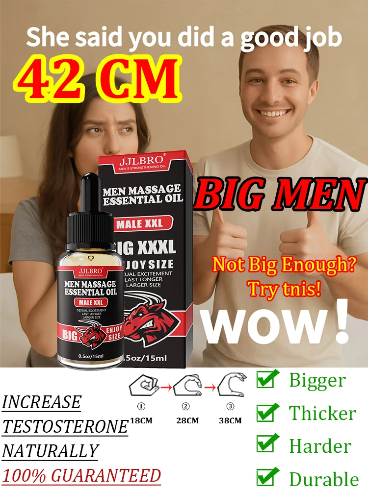 Best Sellers Penis Increase Thickening Essential Oils Massage Oil for Man Big Enlargement Gel Permanent Enlarge Dick Grow
