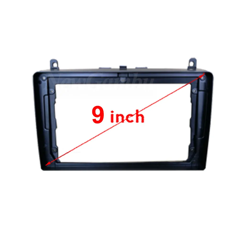 NewGambu 9 Inch Radio For Baic senova D20 E130 E150 E160 E200 EV 2017 Frame No Cable Install Surround Trim Panel Audio Frame