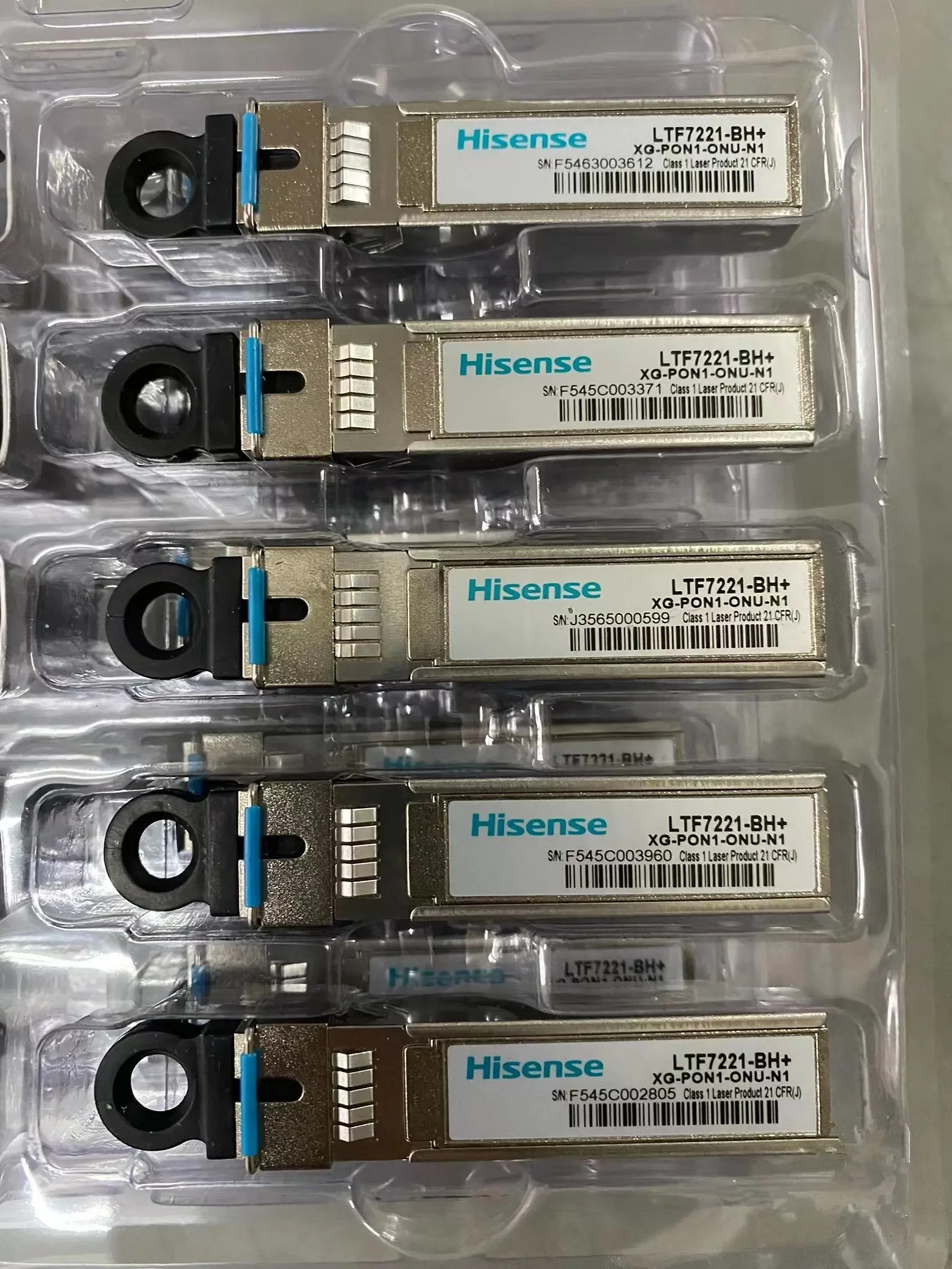 

Hisense GPON ONU SFP Module XG-PON1-ONU-N1 LTF7221-BH+ Transceiver HW5821 HW5822 ZTEF832 ONU Fiber Optical Module