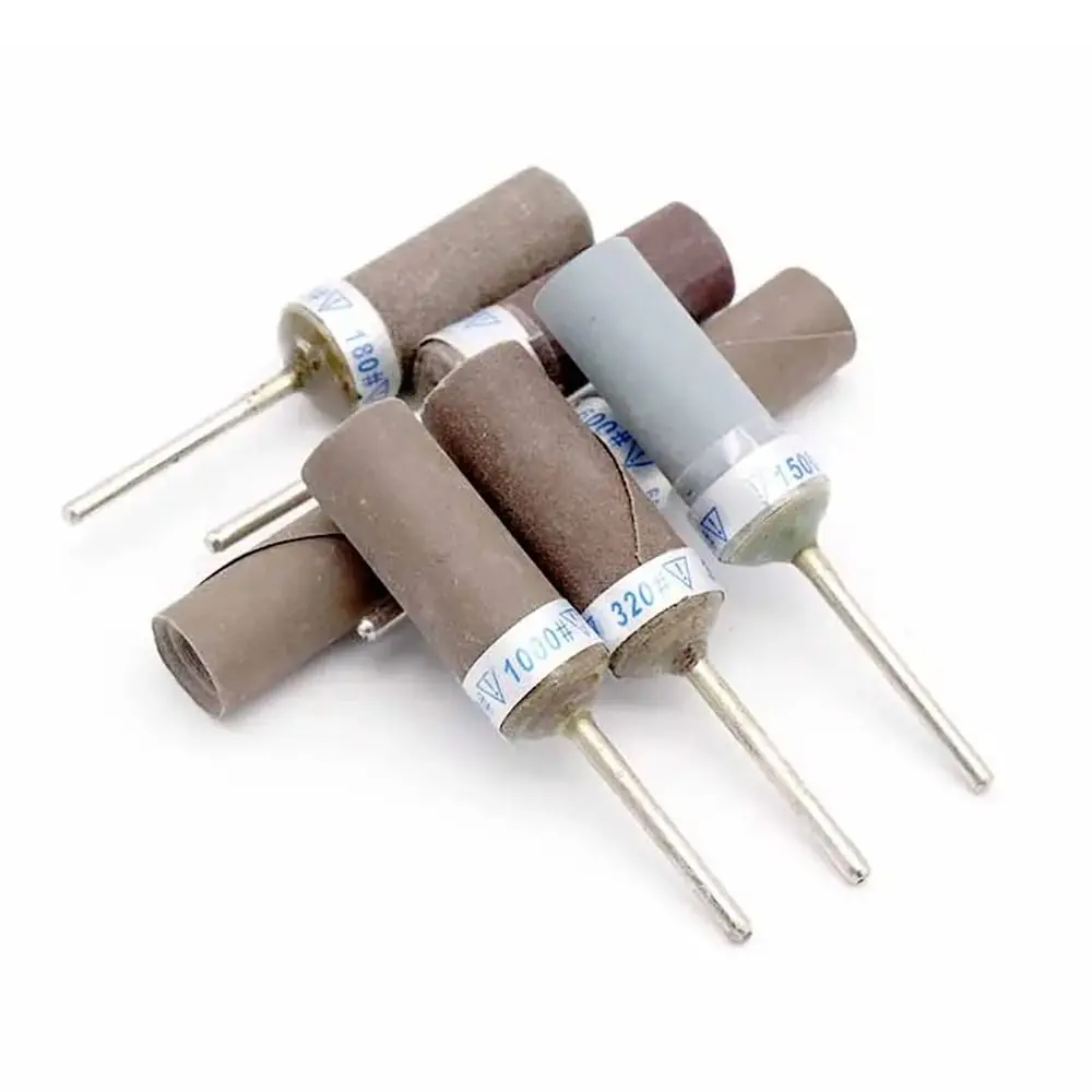 1Pcs Sanding Drum Sandpaper Stick Abrasive 2.35mm Shank Sanding Bands Belt Rotary Tools For Electric Grinder Tool Parts