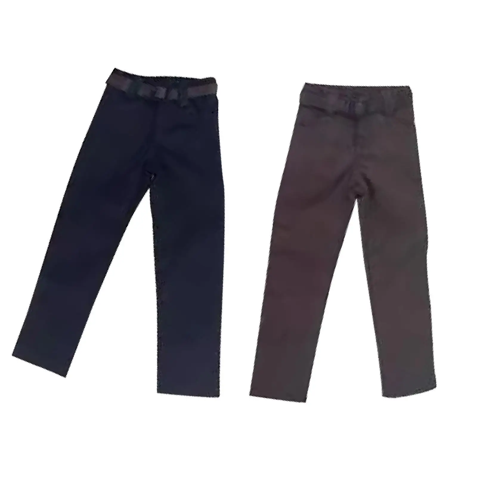 Pantalones de figura de hombre, Pantalón recto Regular para muñeca, 1/12, figuras de acción, 1/12