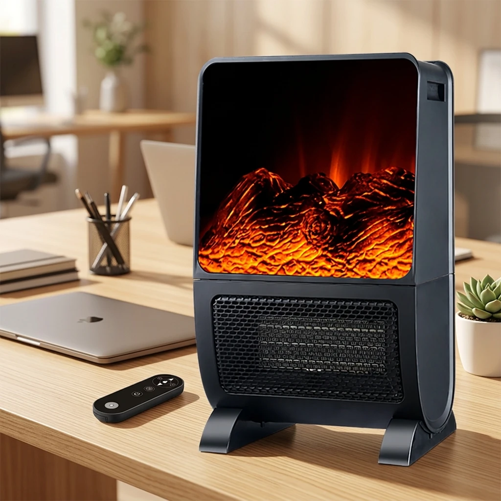 Winter Arrival Electric Ceramic PTC Fast Heating Portable Fan Heater with Remote Control