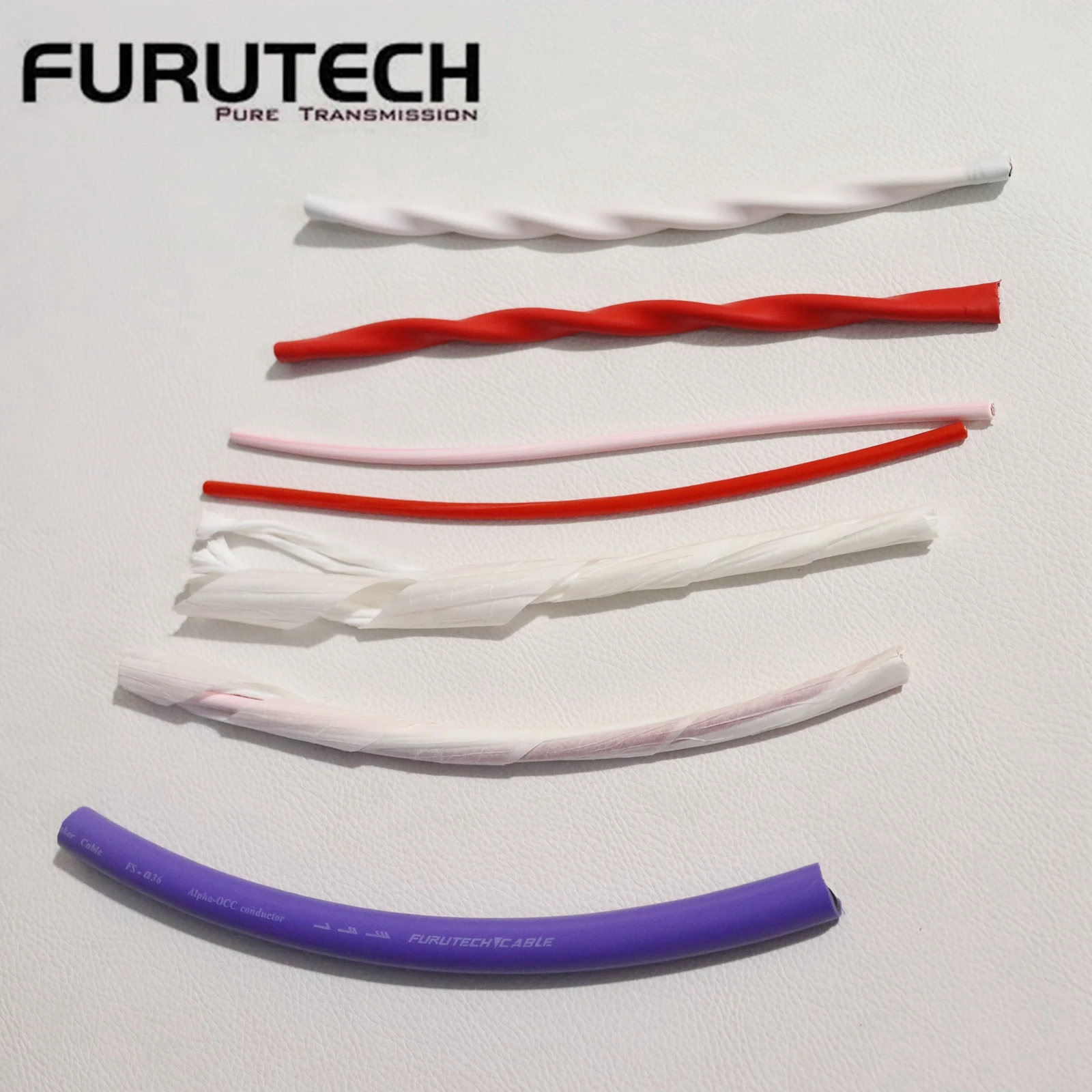 20cm*4pcs FURUTECH Speaker Cables FS-α36 Alpha OCC HiFi Speaker jumper Cable Bridge wire short wire