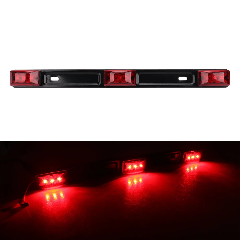 

12V 9 LED Tail Light Bar for Trailer and Truck with Stop Brake Function IP67 Waterproof Rating for Harsh Weather Protection