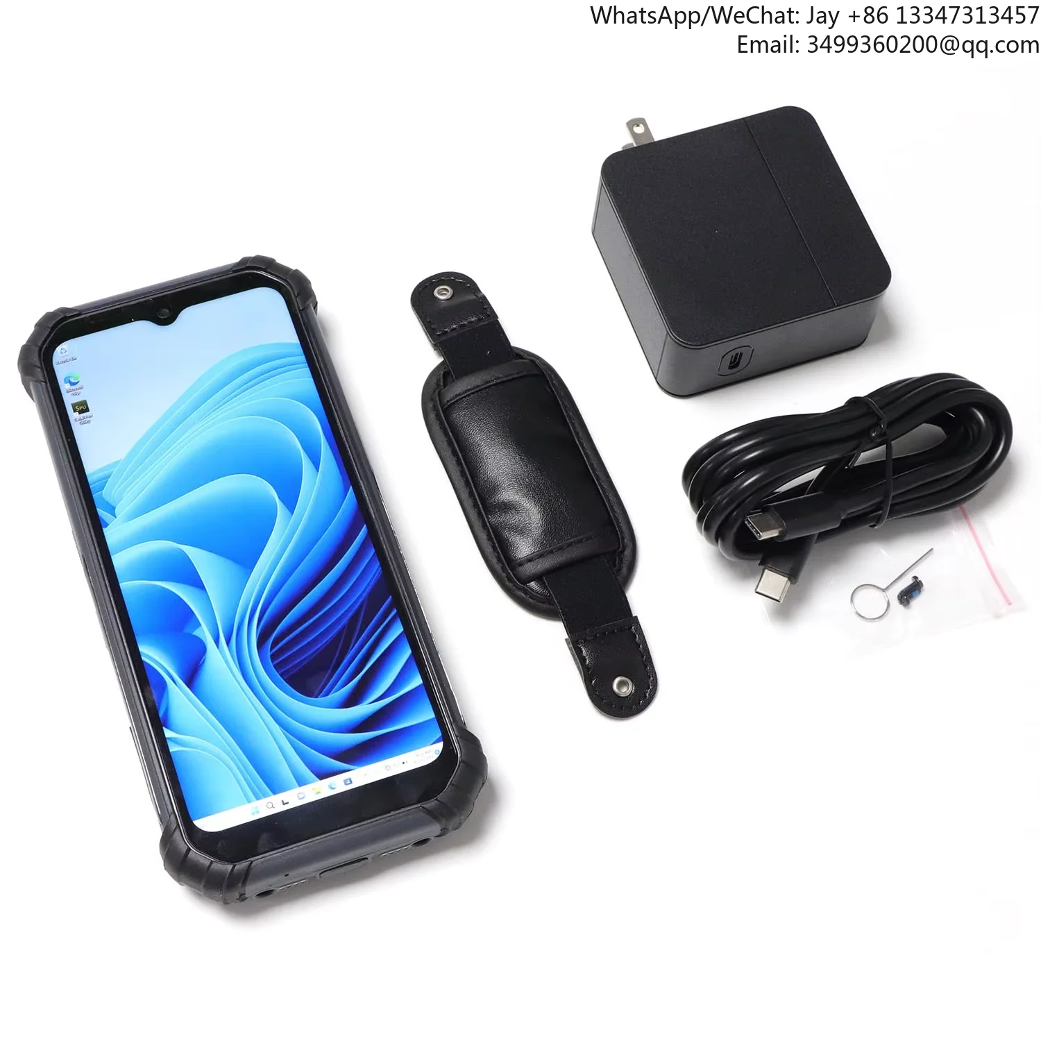 

Handheld Mini Windows 11 Terminal RAM 8GB ROM 256GB 2D Barcode Scanner Portable Rugged PDA Data Terminal