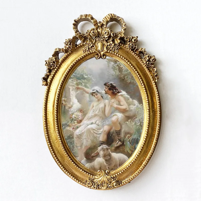 

Современная простая фоторамка из смолы, настольная Персонализированная Свадебная фоторамка, комбинированная креативная фоторамка