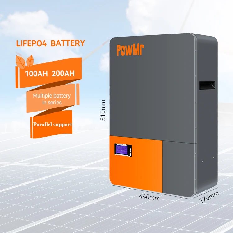 

Wall Mounted 100AH 200AH 51.2V Lithium Ion Battery 5KWh 10KWh 16P Solar Lifepo4 Battery For Solar System