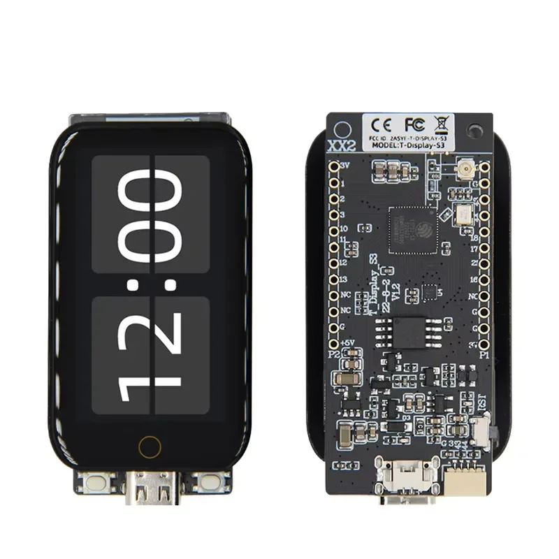 ESP32-S3 Touch Display Development Board 1.9 Inch ST7789 LCD WiFi BLE IoT HMI Interface Module