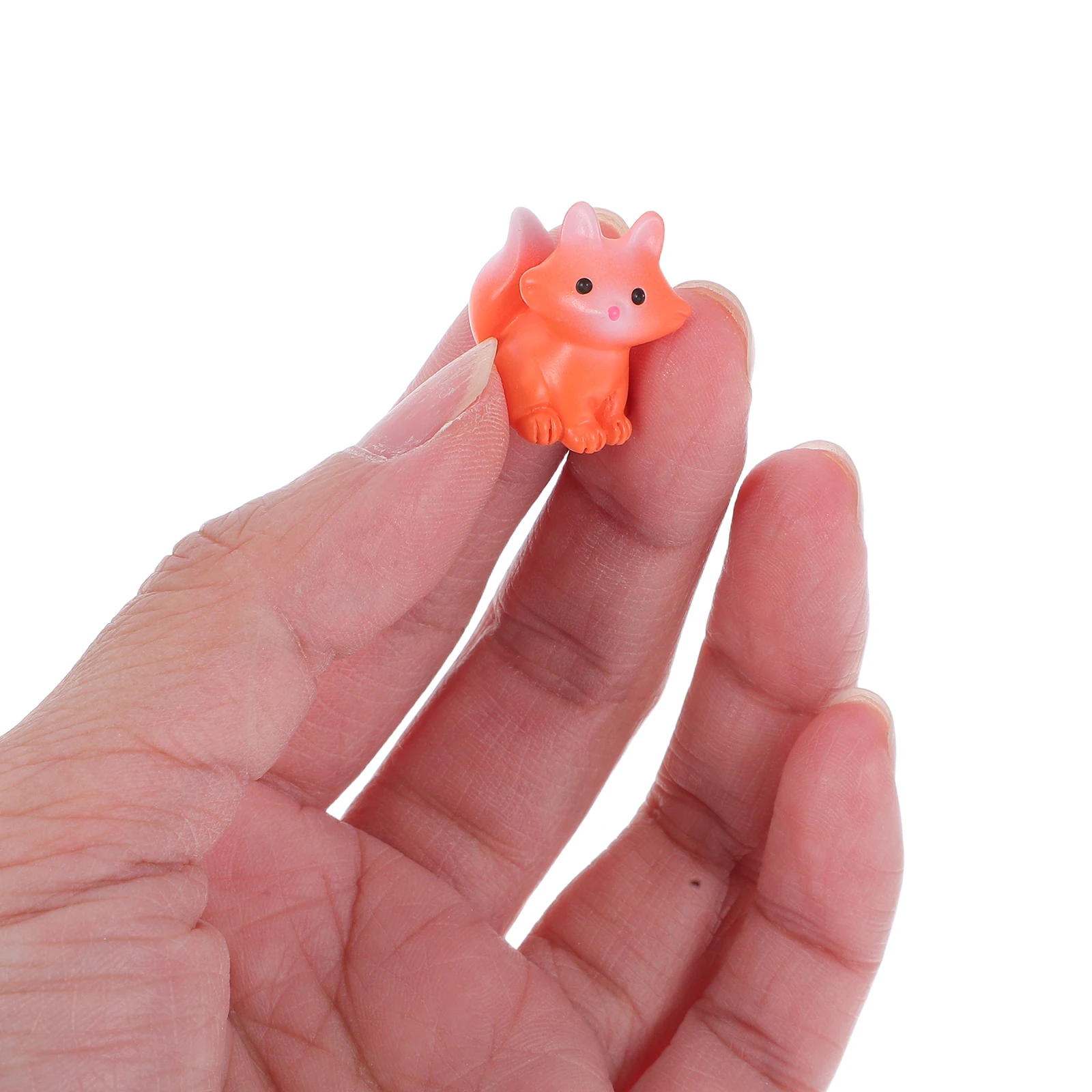 

30pcs Mini Resin Animal Figurines Micro Landscape Decorations For Fairy Garden Dollhouse Diy Crafts Aquarium Accessories Tiny