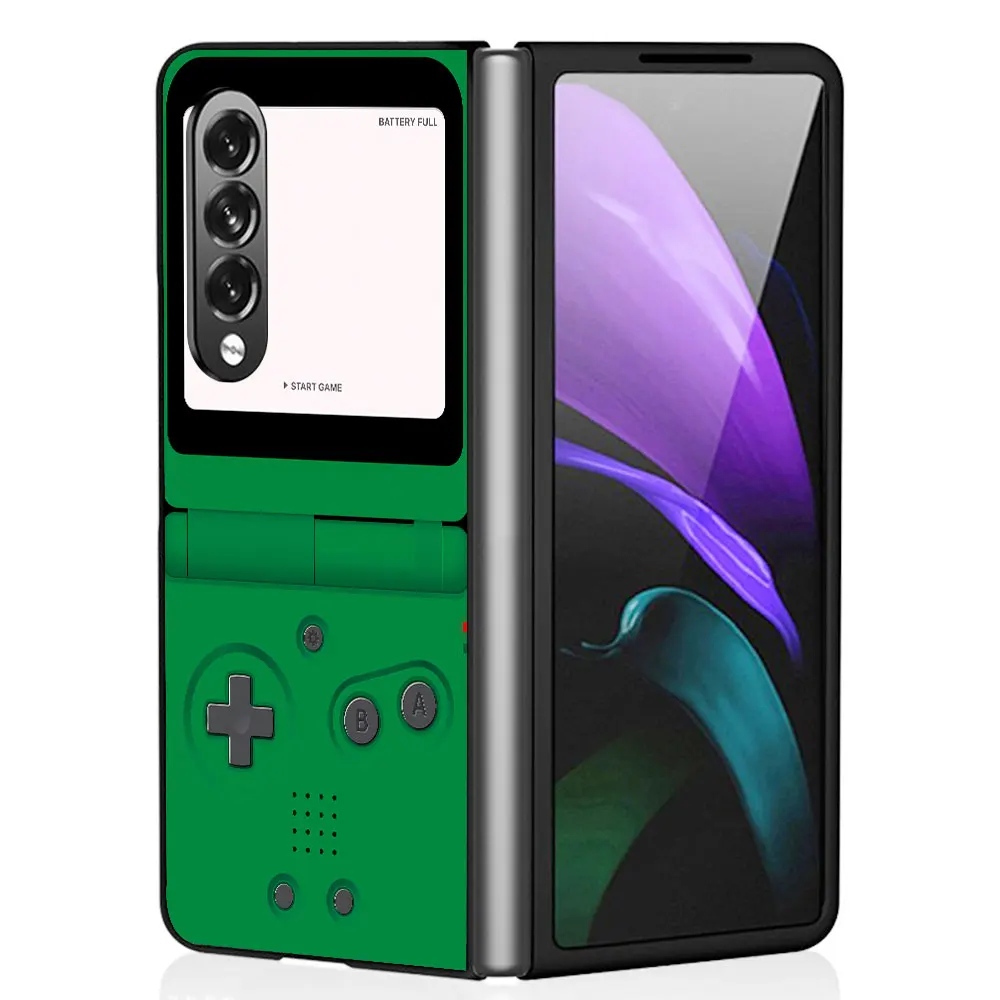 Phone Case for Samsung Galaxy Z Fold5 ZFold6 5G Z Fold4 ZFold4 Z Fold3 Shockproof Cases Cover Game Machine Pattern Boys Hard PC