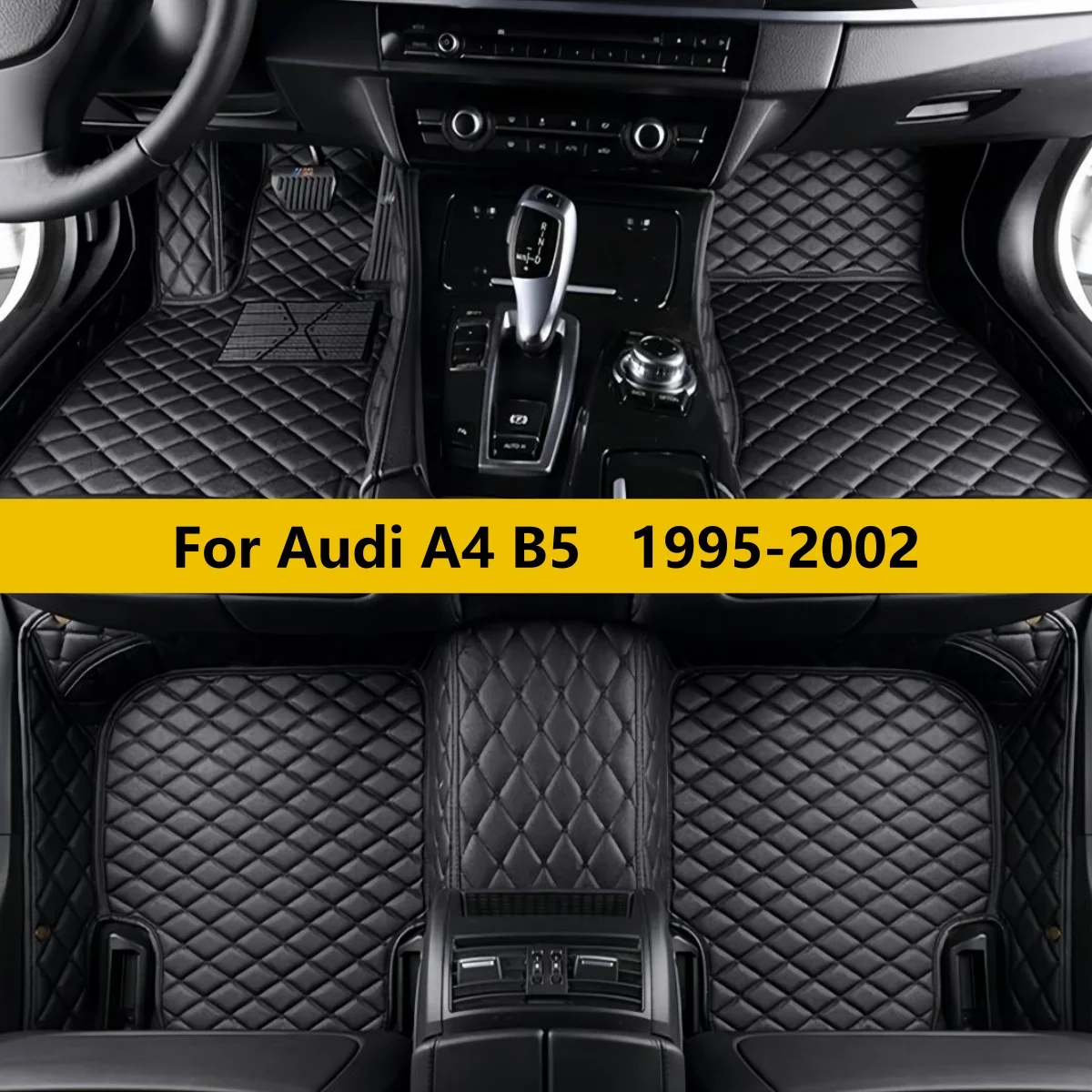 Custom Car Floor Mats For Audi A4 B5 1995 1996 1997 1998 1999 2000 2001 2002 Auto Accessories Custom Covers Foot Rug