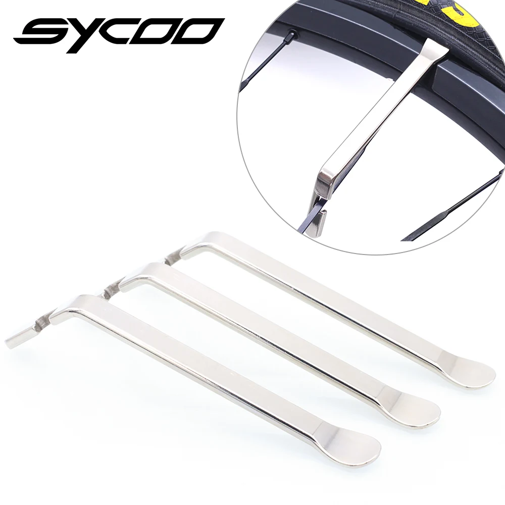 

Steel Tire Levers for Mountain and Road Bicycles Tubeless Tire Removal Tools All - Steel Pry Bars for Tire Patching