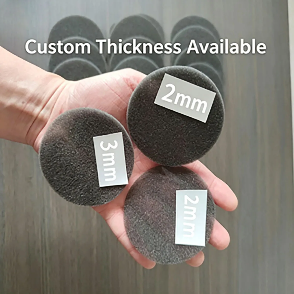 Black Thin PU Foam Sheet, 2/3/5mm Thickness Industrial Filter Sponge, Shockproof Packaging Gasket Water Absorbing Foam Pad