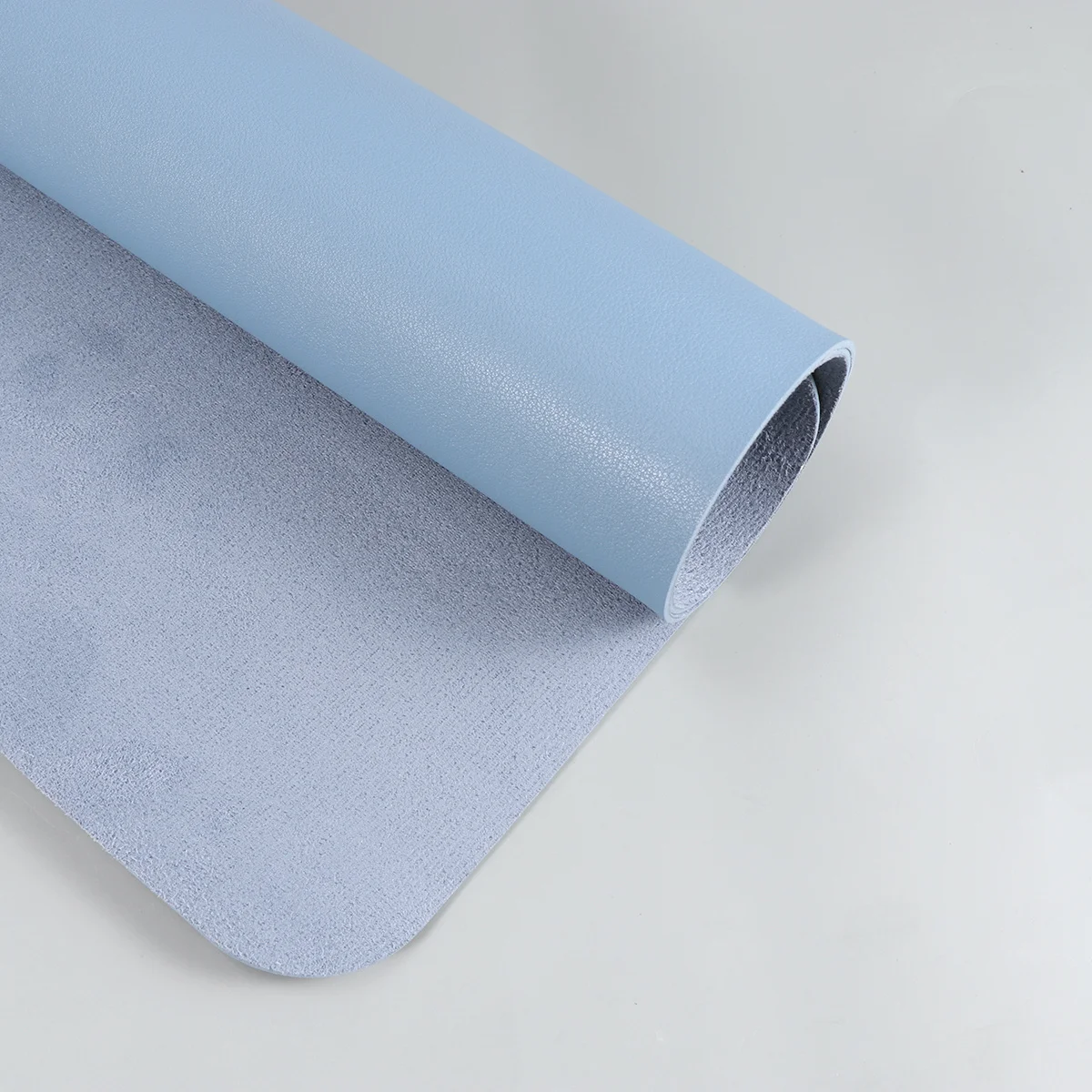 

Large Mouse Pad Waterproof Oil-Resistant Non-Slip Desktop Mat For Home Office Study Gaming Light Blue Soft Wrist Support