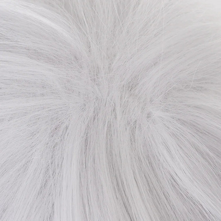 Anime Jujutsu Kaisen: Gojo Satoru Cosplay Capelli sintetici 10 pollici Unisegate Capelli corti Parrucca per prestazioni quotidiane di feste di Halloween