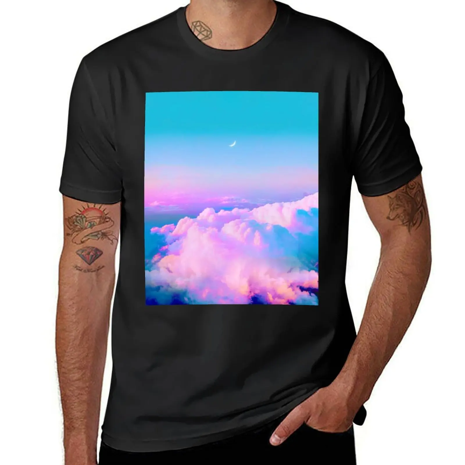 Bubblegum sky T-Shirt plain sublime animal prinfor boys sports fans fitted t shirts for men