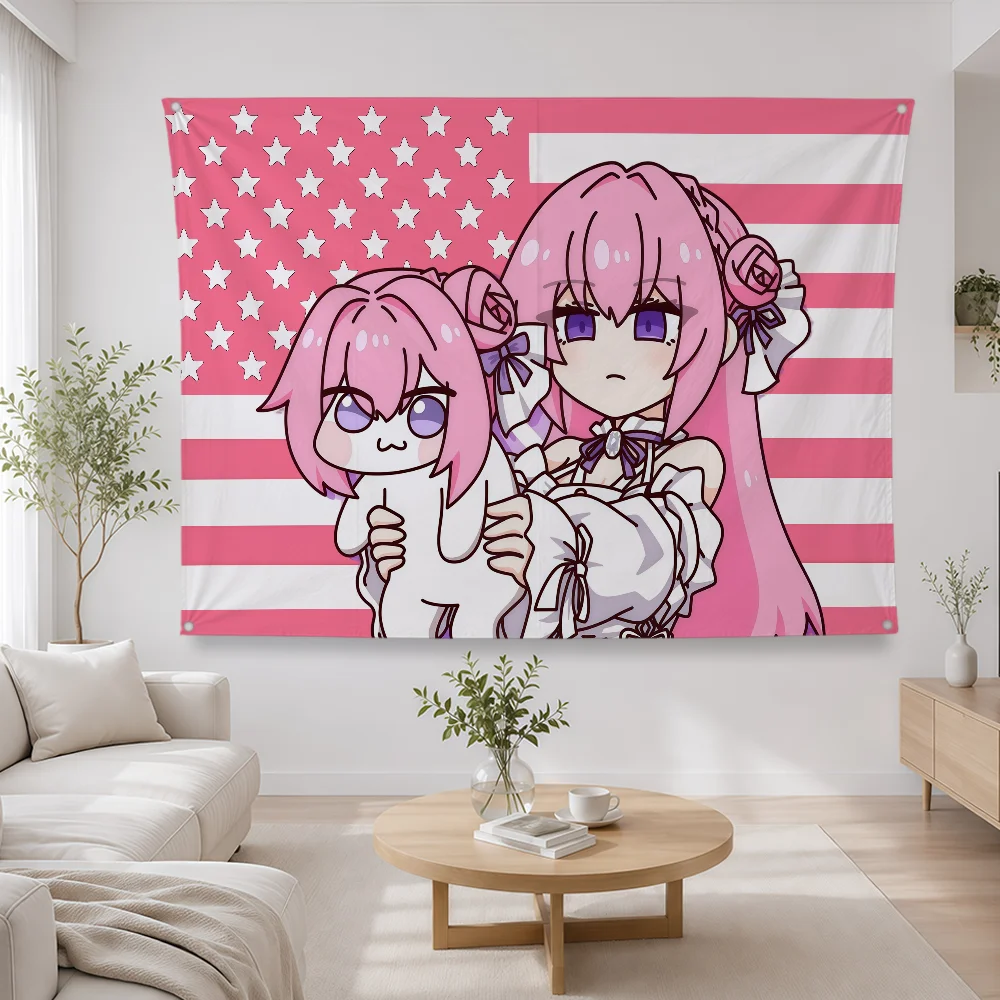Nikkes Of Victory D-Doro G-Goddess Flag Polyester Banner Flags For Party Club Outdoor Interior Wall Paper Decoration Banner Gift