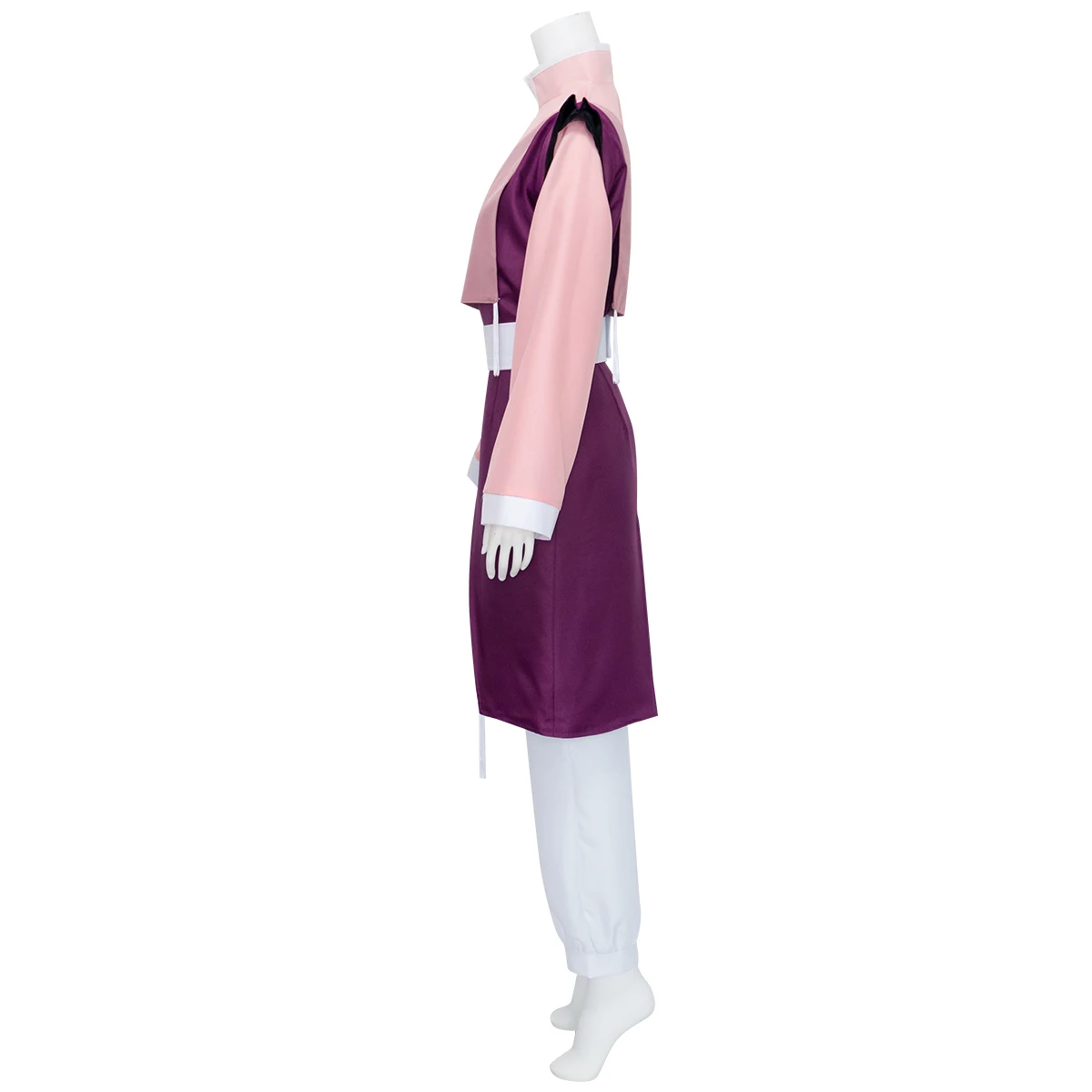 May Chang Cosplay Costume Anime FA Mei-Chan Princess of Xing Pink Traditional Style Kung Fu Uniform Outfit view 2