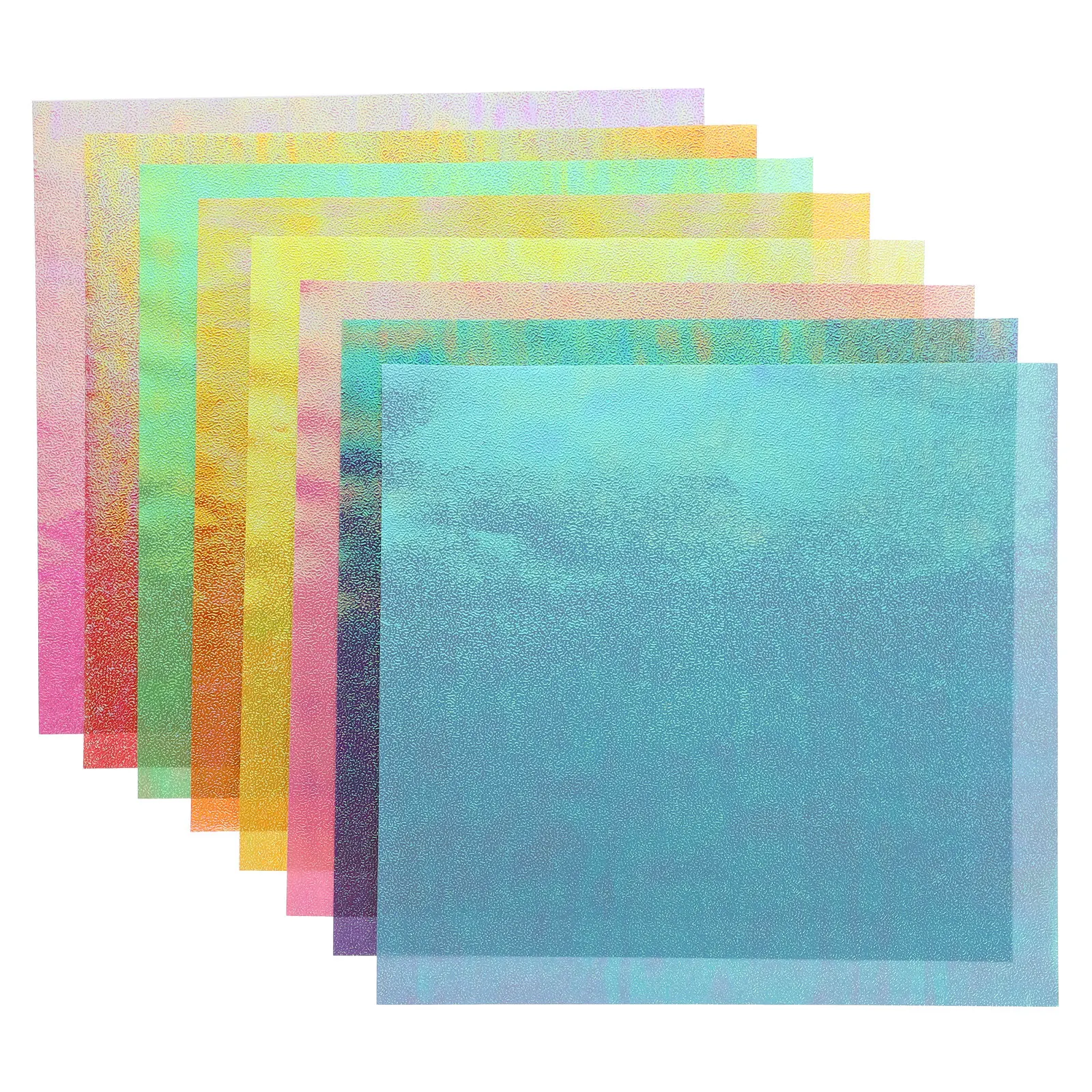 Shiny Origami Paper 50 Sheets Square Folding Craft Paper for DIY Cards Scrapbooking Gifts Party Decor