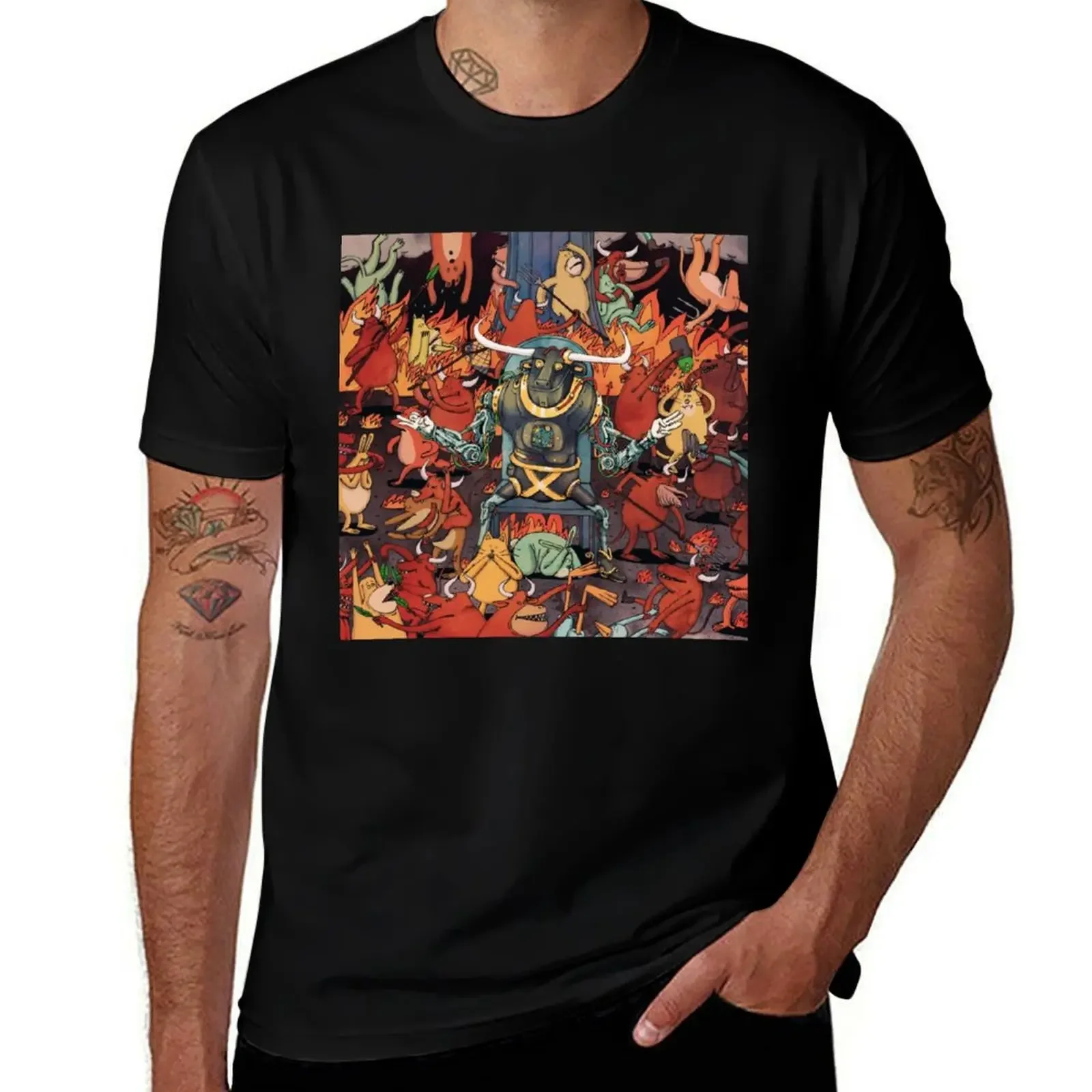 Dance Gavin Dance sphinxx afterburner T-Shirt anime figures plus size tops man clothes Men's t-shirts