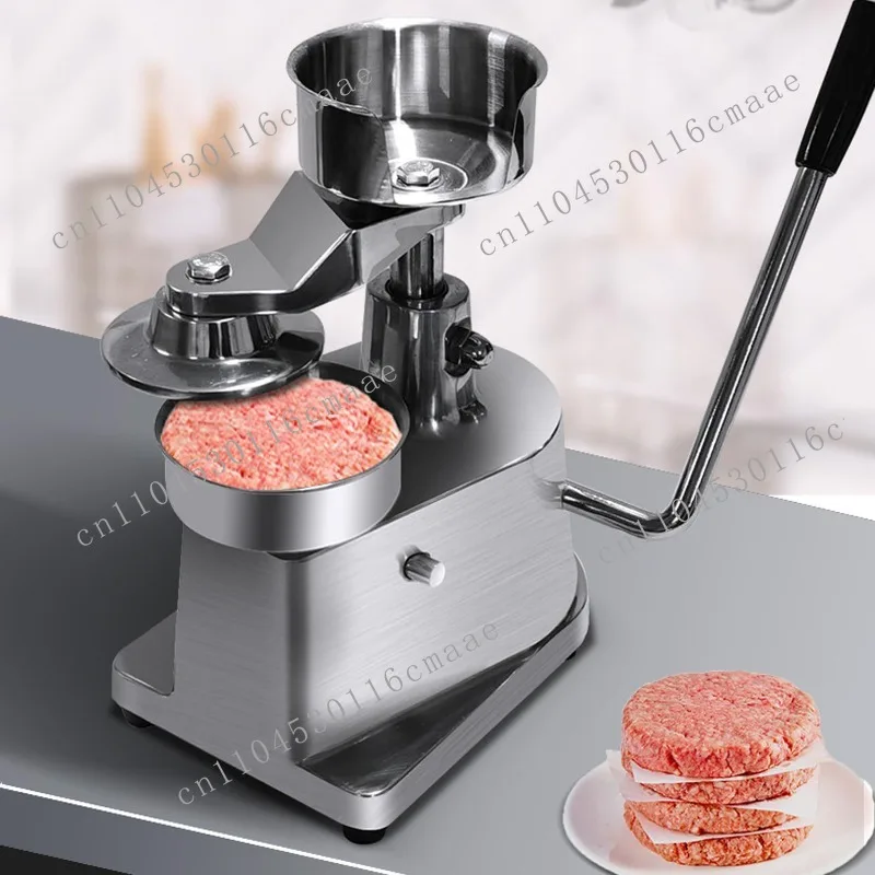 

Commercial Meat Patty Press Machine Manual Beef Patty Stainless Steel Burger Meat Patty Forming Machine Factory