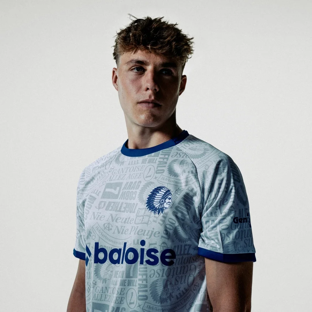KAA Gent Jerseys 2026 2027 Belgium Football Shirt Baloise Family Matching Outfits Summer Casual T-Shirt Adults Kids Clothes