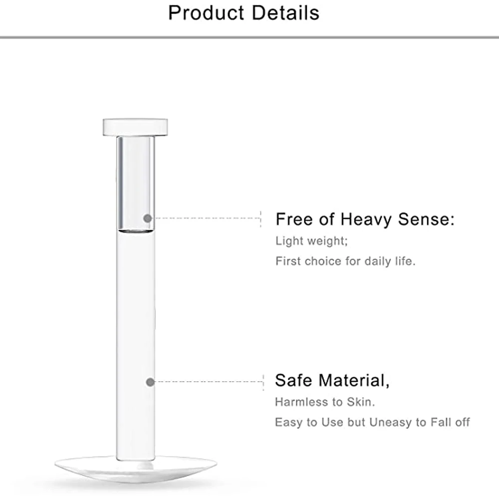 Bioflex-鼻,耳,唇,耳のピアス用の10mmフラットピアス