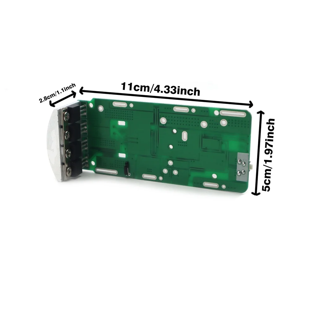 ABS housing with charging protection PCB for seamless integration with For P108 and P103 18V For battery packs