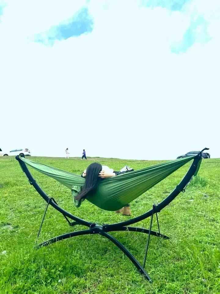 Factory Manufacturer Capacity Custom Rope Hamock Outdoor Camping Hammock For Family