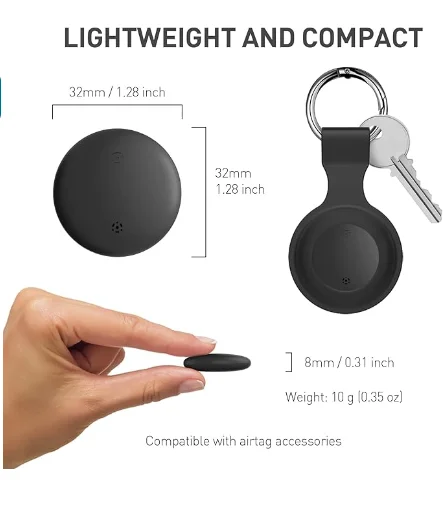 3 قطعة جهاز تعقب GPS ذكي ومحدد علامات الهواء اللاسلكية مع تشغيل الرحلة من البلاستيك المتين المتوافق مع جهاز IOS Android #2