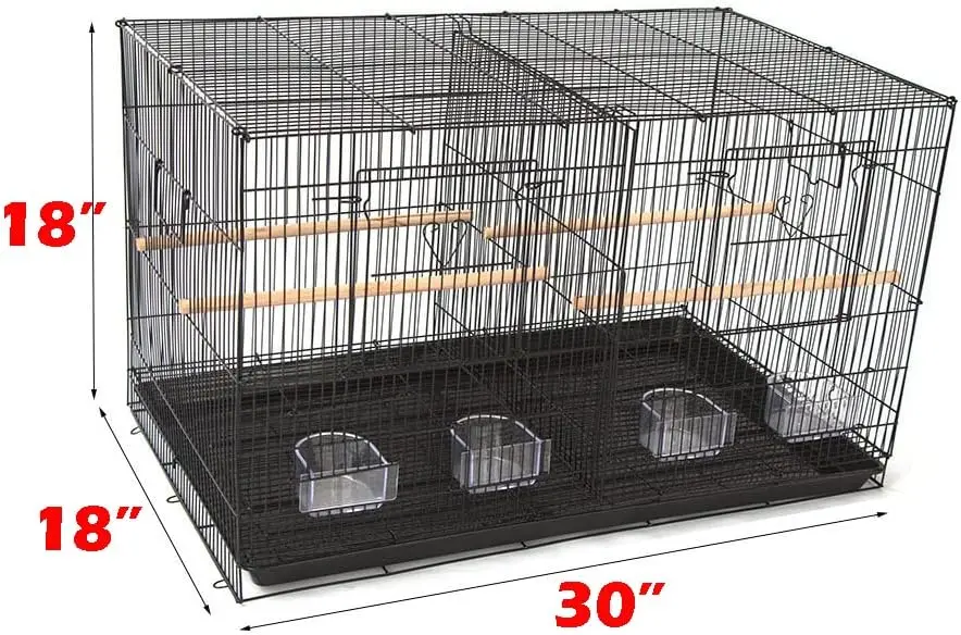 Lot of Breeding Flight Bird Cage for Aviaries Canaries Budgies Finches Lovebird Parakeet (30