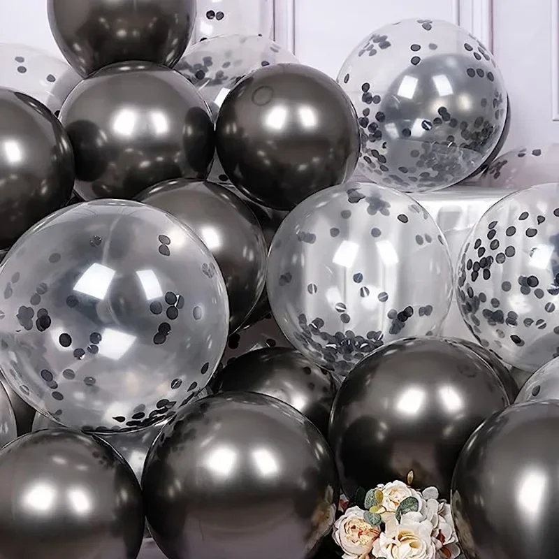 30pcs 12inch Metallic Latex Balloons Gold Silver Blue Red Chrome Ballon Wedding Decorations Globos Birthday Party Suppliesgift - view 4