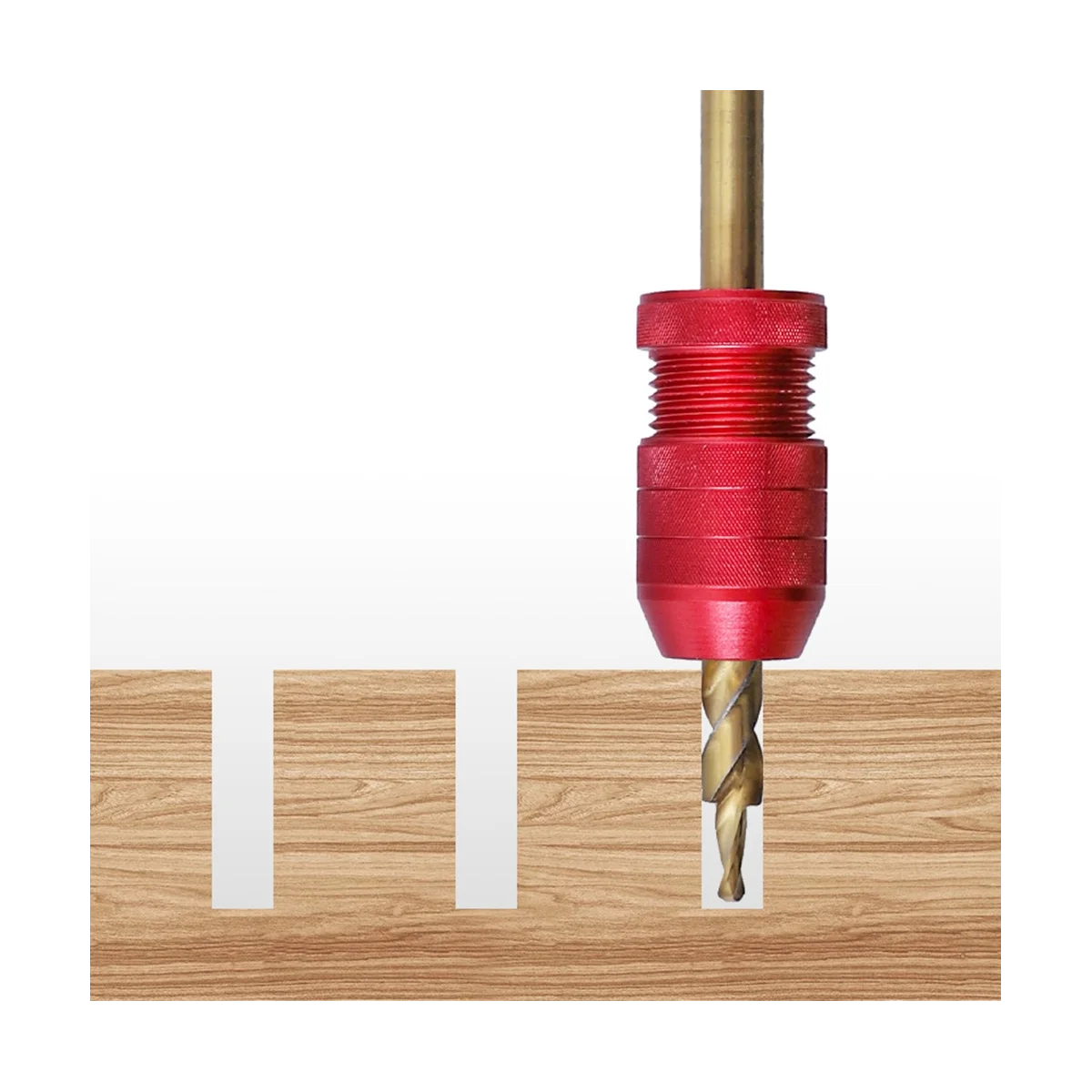 Drill Depth Stop for Drill Bits,Drill Stop Collar Limit Rings Locator Depth Stopper for Drilling 2-5Mm Drill Bit