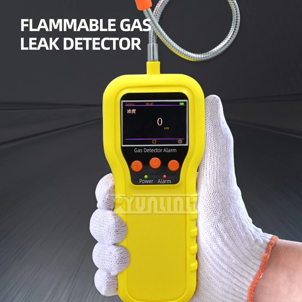 

Kp816 Portable Combustible Gas Leak Detector Digital display Natural Gas Methane Gas Liquefied Gas Leak Detector
