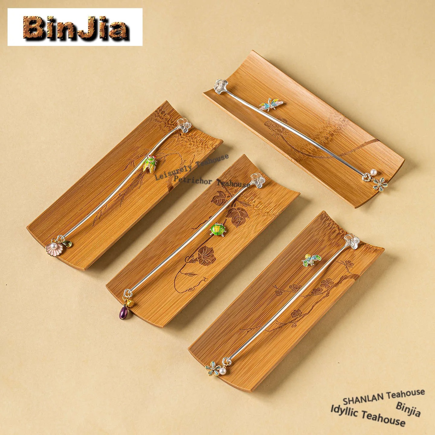 

Бамбуковый серебряный цвет, чайная ложка, древняя лопатка, ковш для учителей чаше, посуда для китайского чая, аксессуары, коллекция украшений