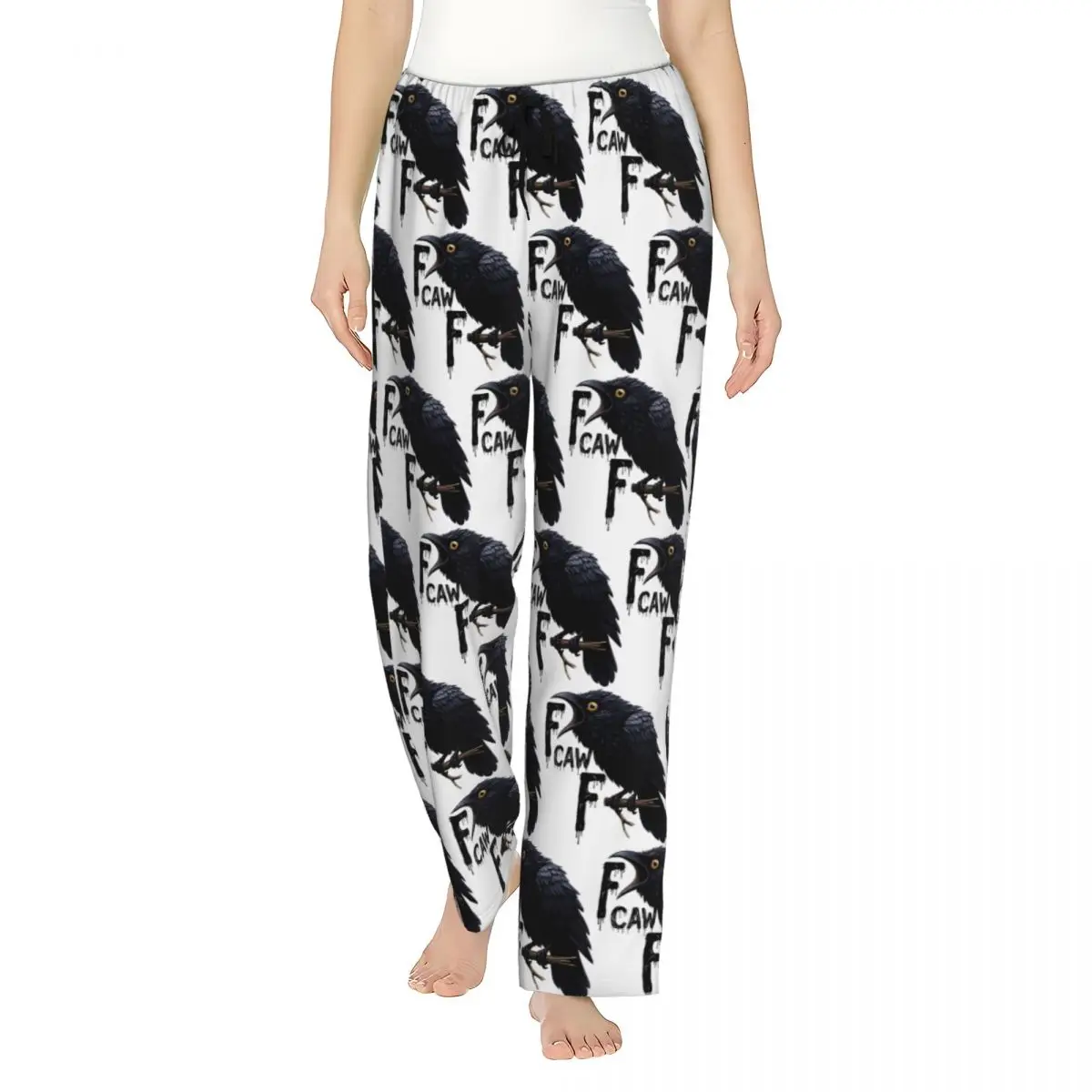 

Women Pajama Pants F-Caw-F Meme Lounge Pants Loose Fit Sleepwear Dorm
