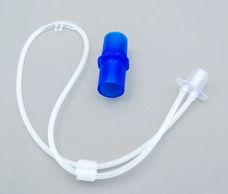 Hospital Supply Disposable PVC Adult Pediatric Medical Co2 Tubing Light Green Oxygen Cannula 30+50+100ml Moisturizing Hydrating