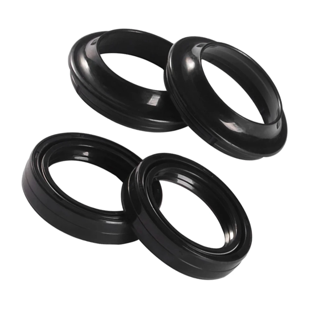 Couvercle de joint d'huile de fourche avant de moto noir, conservation efficace, couvercle de joint d'huile de fourche avant de moto en caoutchouc