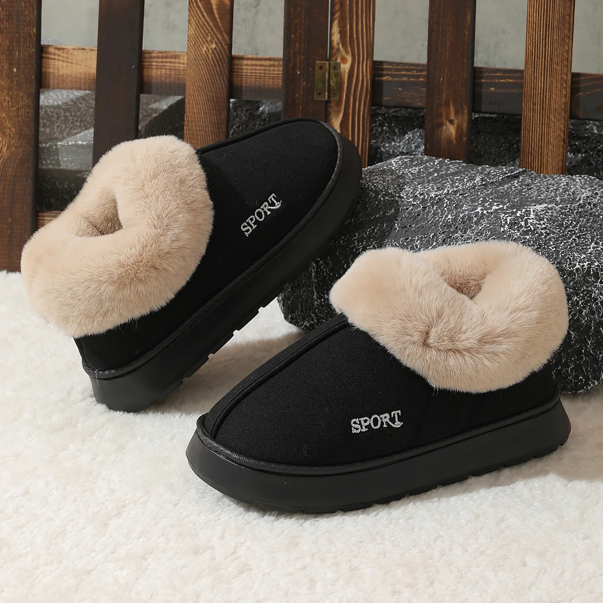 men's winter shoes 2025 Indoors casual cheap shoes clearance free shipping thermal insulation lining slip-resistant and durabl image 6