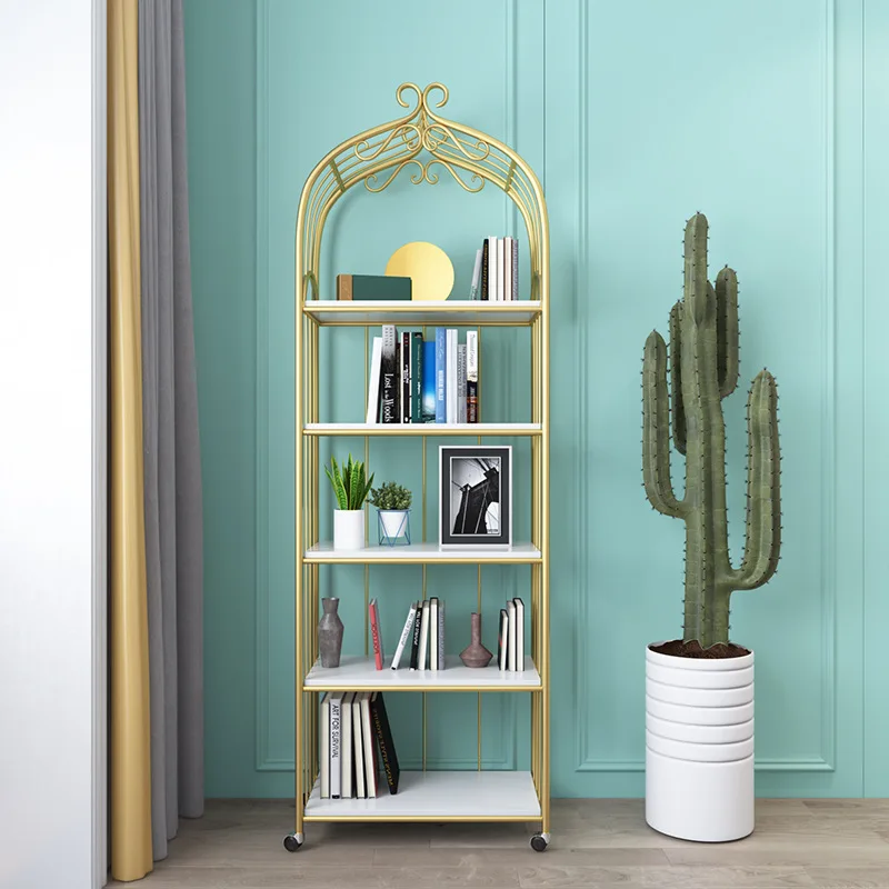 espositore-a-gabbia-d'oro-in-stile-nordico-eco-friendly-scaffale-multilivello-da-terra-per-libri-cosmetici-prodotti-per-unghie-scarpe-borse