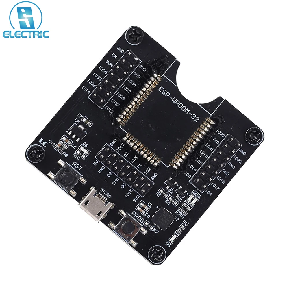 

For ESP-WROOM-32 IoF Wireless WIFI Transceiver Module ESP-32 Downloader Tester Shield With Button