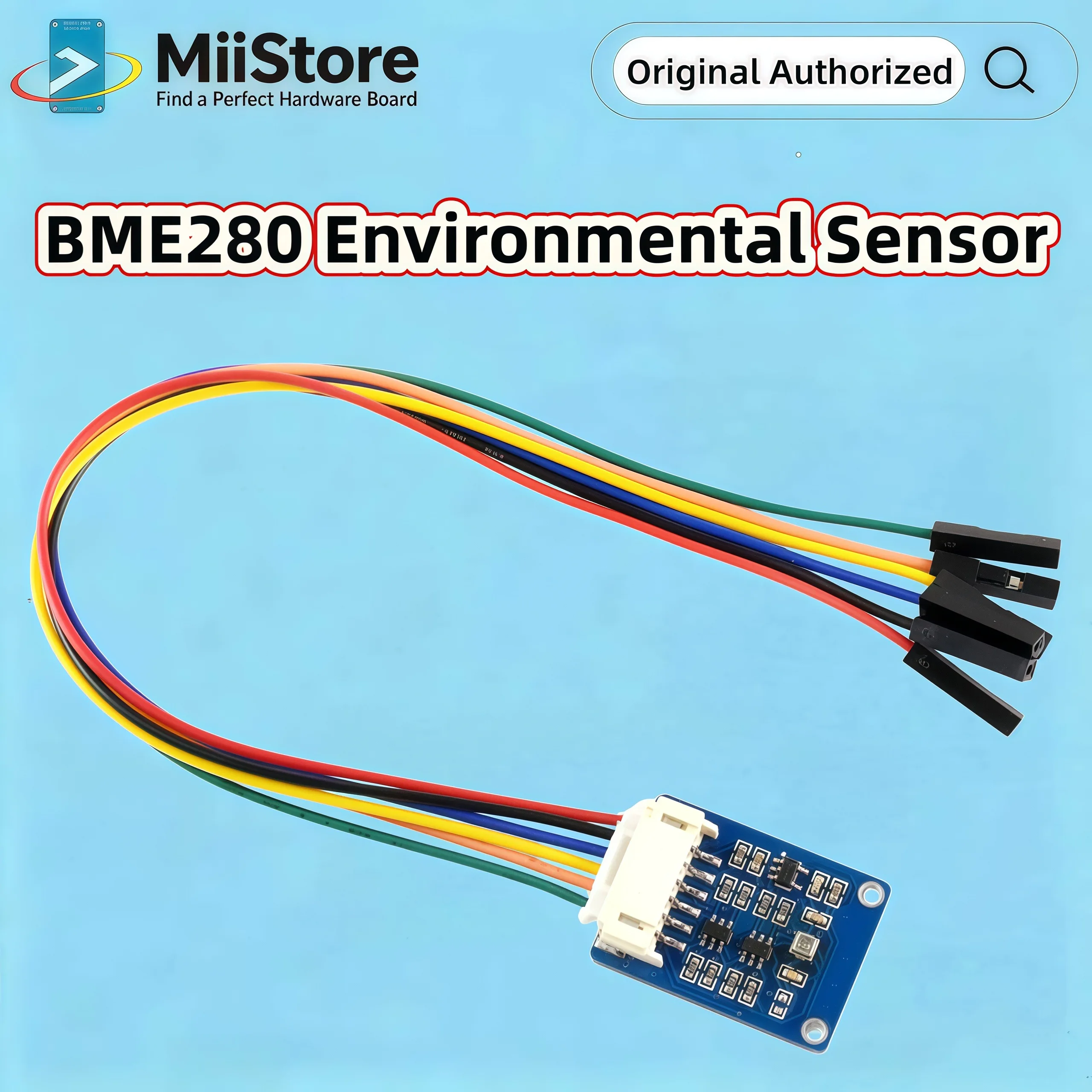 

Waveshare BME280 Environmental Sensor,Temperature, Humidity,Barometric Pressure, I2C and SPI Interfaces,weather Forecast,3.3V/5V