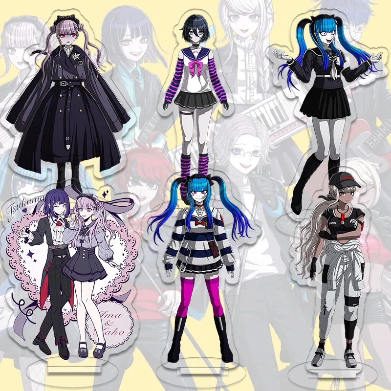 The Hundred Line Hiruko Acrylic Stand Up Sign Shizuhara Moko Aotsuki Desktop Ornaments Decor Model Toys Figure Festival Gift