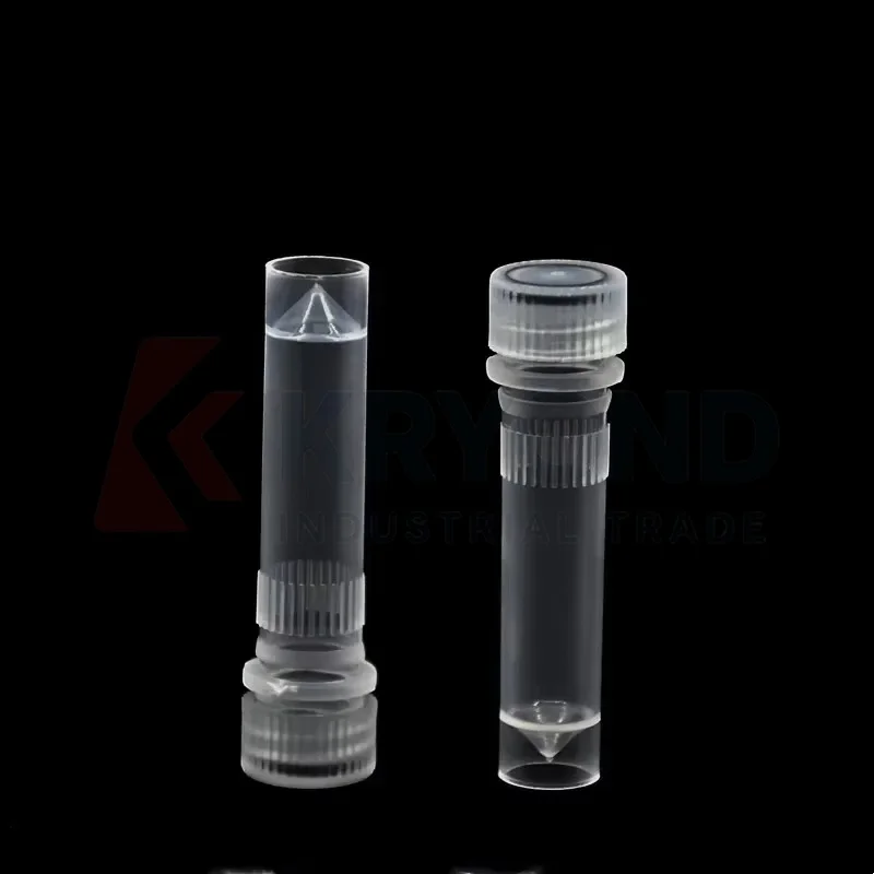 Cryo Tube 1.5ml Freezing Sub-tube with Scale Silicone Washers 47.5mm for Preservative Frozen Sample 500/P